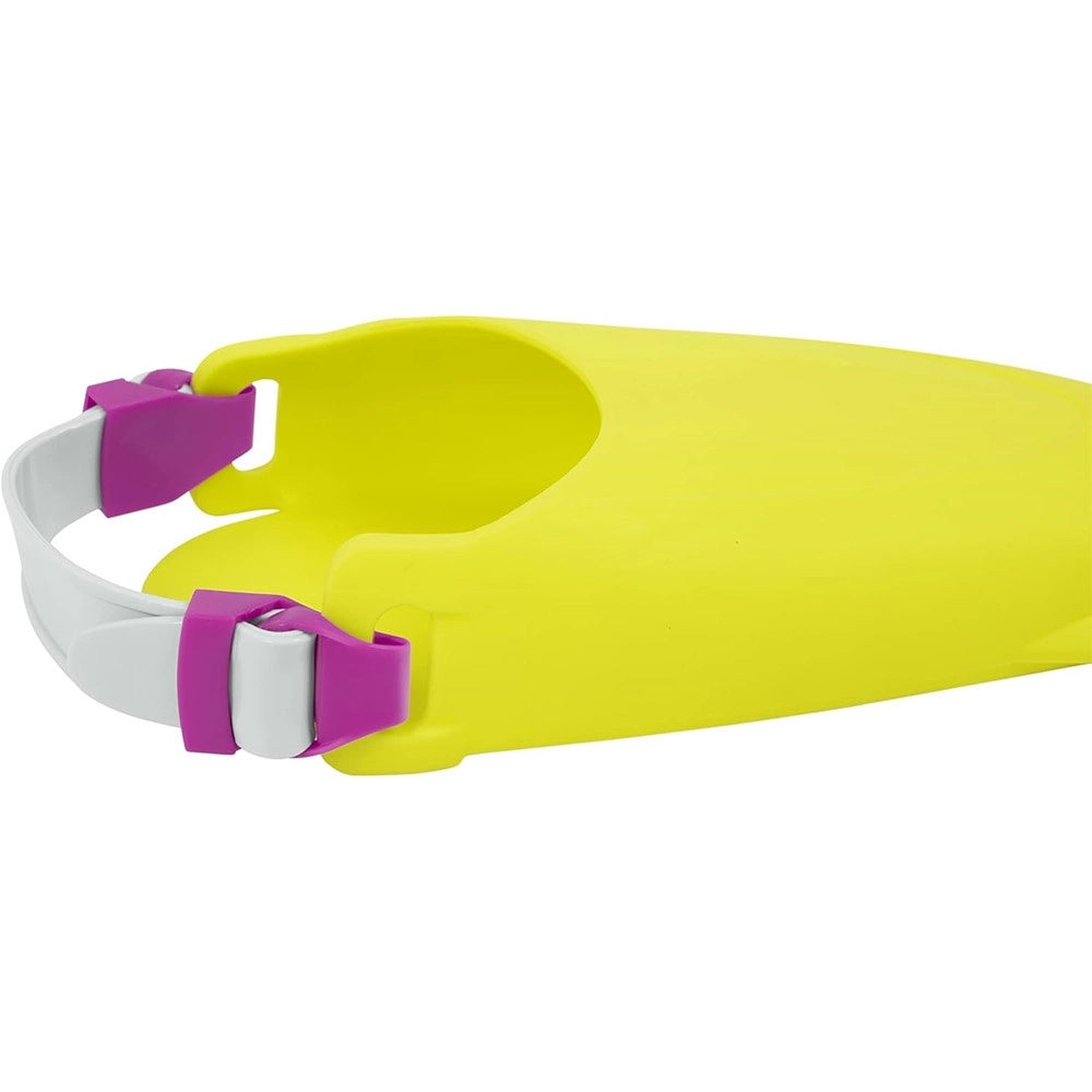 Trade Shop - Set Da Snorkeling Bambini Flapper Maschera Boccaglio Pinne 3-6 Anni 2 Col 25039 -