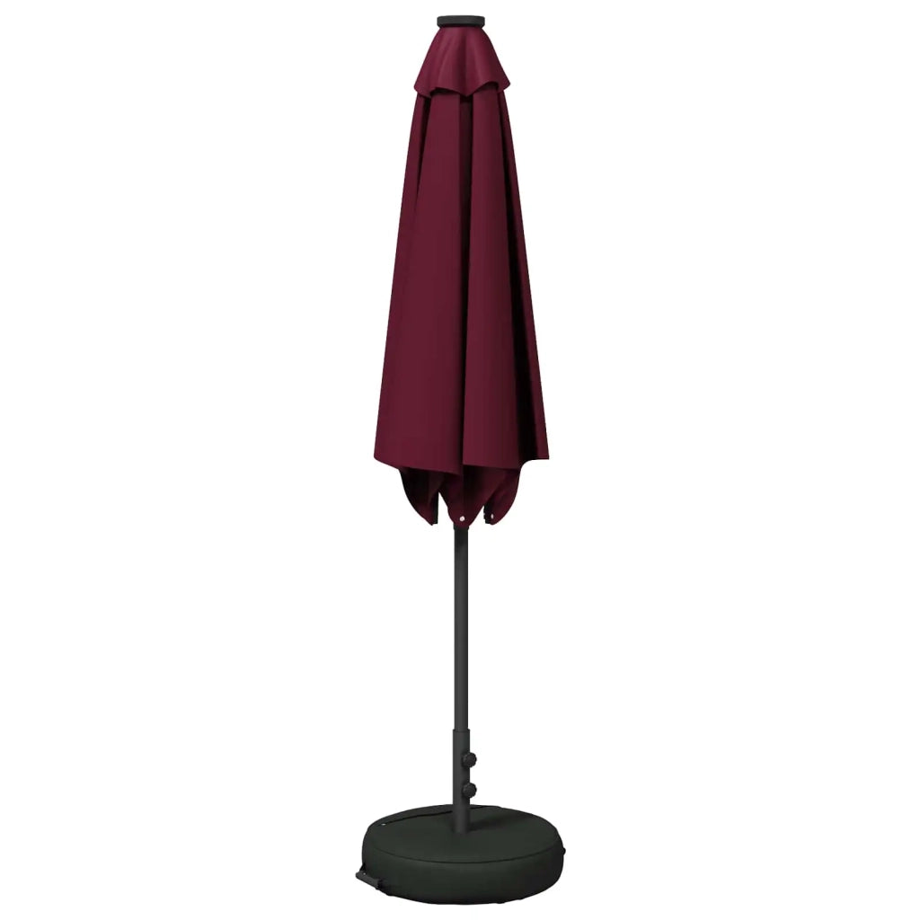 Parasol da Giardino con Luci LED 270 x 270 cm Poliestere 42036262