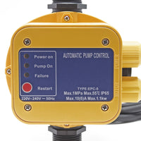 Pressostato EPC-5 230V con 2 cavi per pompa autoclave elettropompa domestica monofase