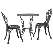 Set da Bistrot 3 pz in Alluminio Pressofuso cod mxl 51900
