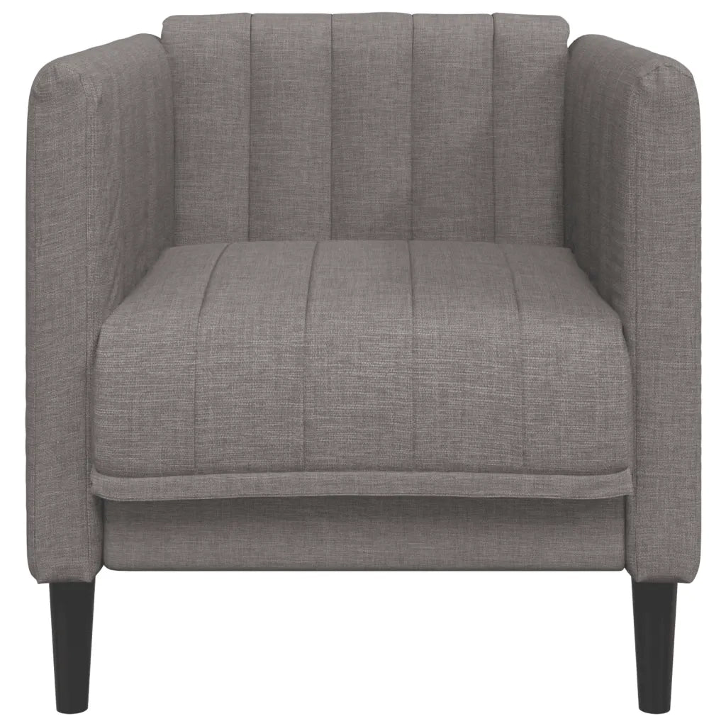 Poltrona Grigio Talpa in Tessuto 372600