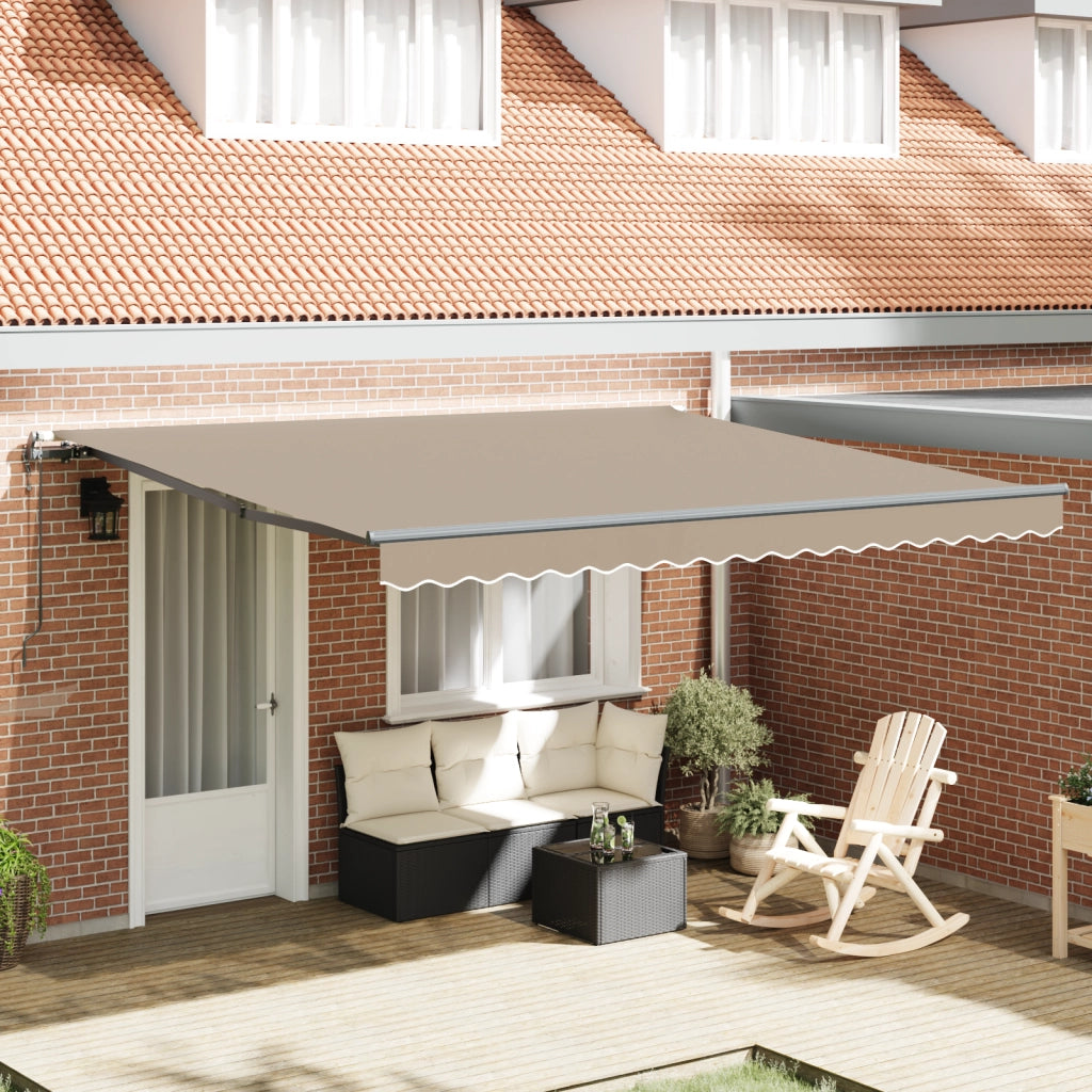 Tenda Retrattile Automatica  Beige 400x300 cm