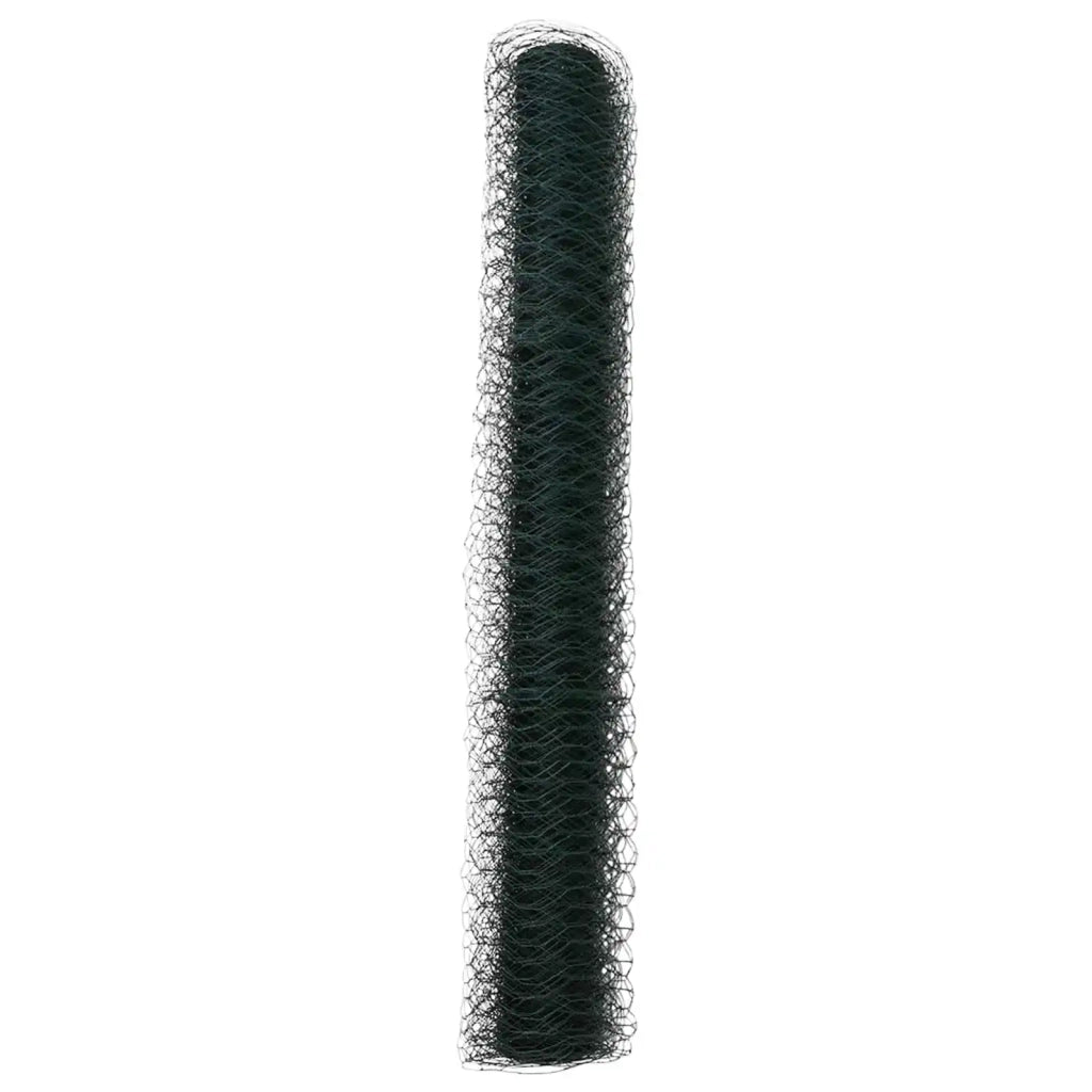 Recinzione Esagonale Verde 1,4 x 10 m PVC 42005355