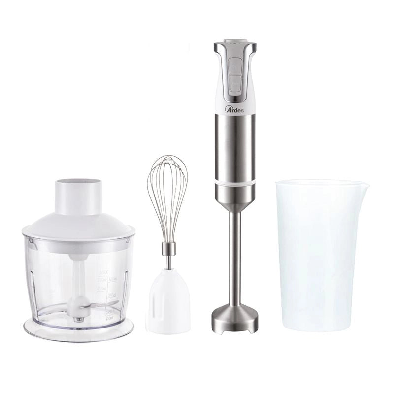 Ardes trinity (arset01) - frullatore ad immersione professionale set 3 in 1 - 2 velocita - 1000w - ARDARSET01