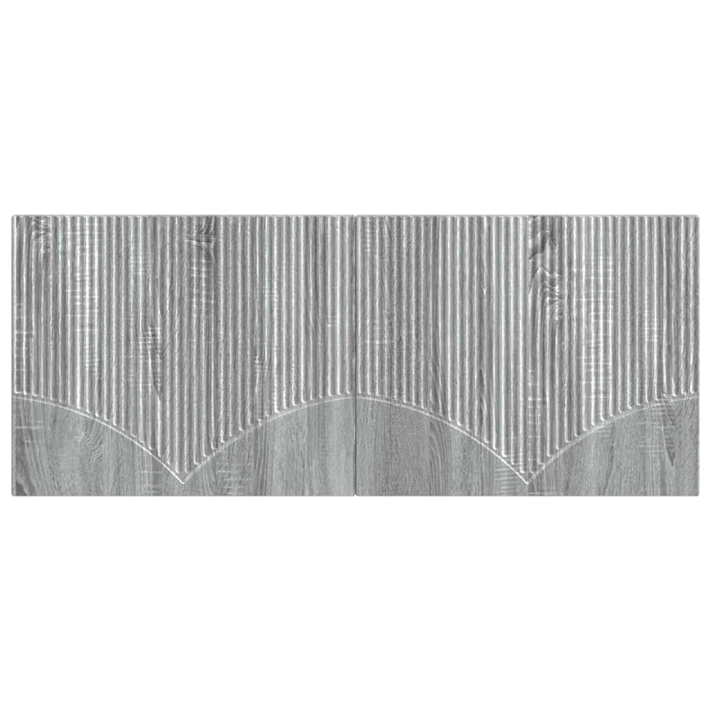 Testiera da Muro HOORN Sonoma grigio Legno ingegnerizzato 897411