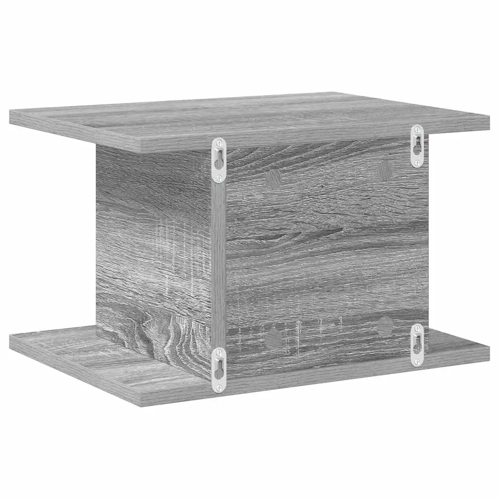 Comodino 2 pcs Grigio Sonoma 40 x 30 x 25 cm Legno multistrato