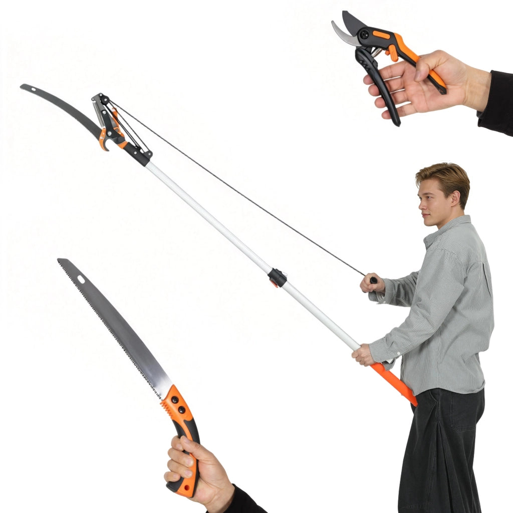 Seghetto Manuale 2-in-1 Telescopico ¨C Zephmum ¨C Alluminio 2-3 m