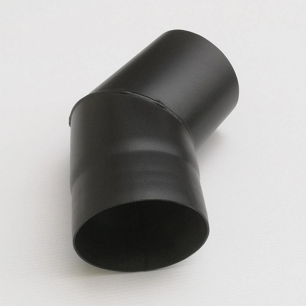Curva a 45 gradi da 180mm per stufa a legna