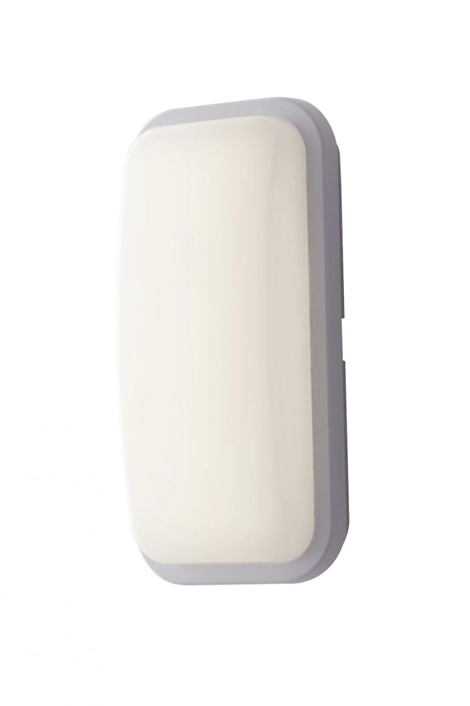 PLAFONIERA LED SHELLY BIANCA RETTANGOLARE 15W 1900LM CCT 3000K / 4000K IP65 11,6X6,8X23,6CM