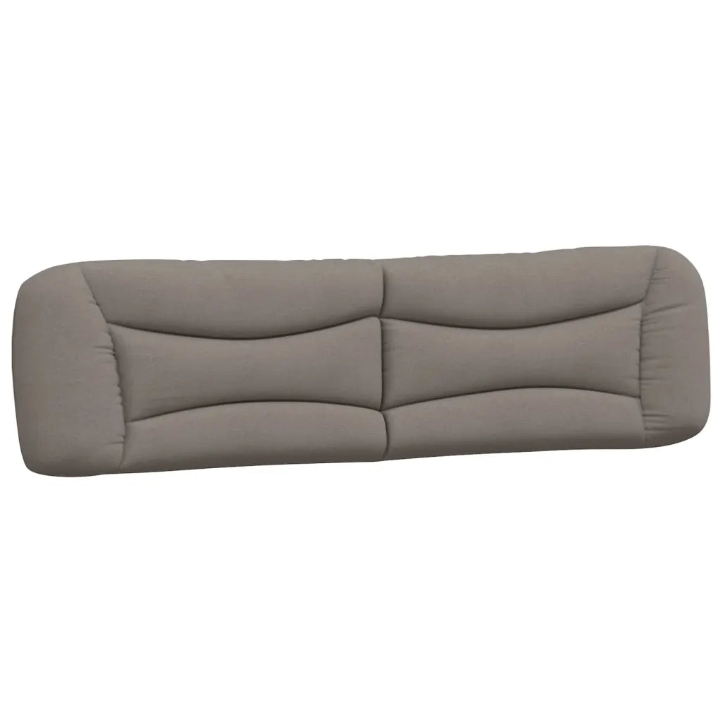 Letto con Materasso Hvar Tortora 200x200 cm in Tessuto