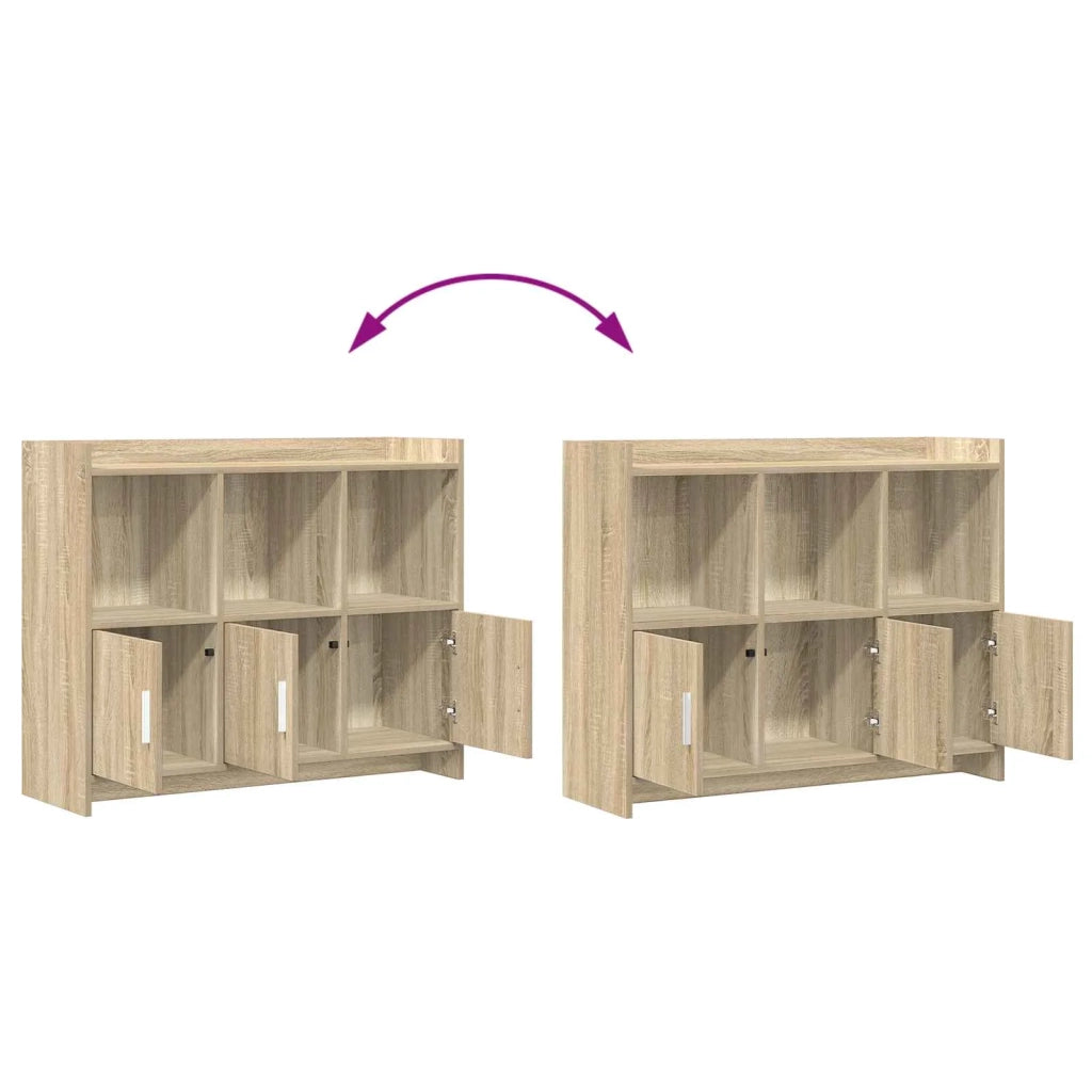 Credenza Rovere Sonoma 98,5 x 33 x 80 cm Legno ingegnerizzato 8011141