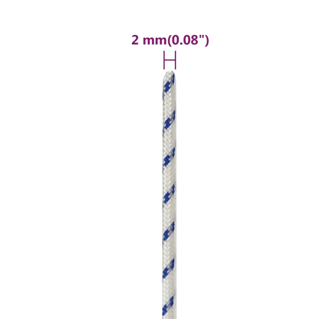 Corda per barca Bianca 2 mm 50 m in Polipropilene 152265