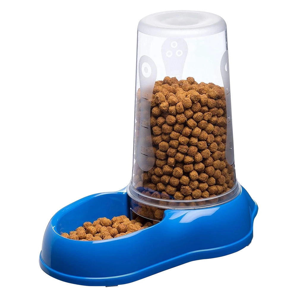 CIOTOLA FUNZIONE ACQUA/CIBO CON RISERVA 'AZIMUT' cm 12,5 x 19 x h 19,5 - lt 0,6- 6 pezzi  - FERPLAST