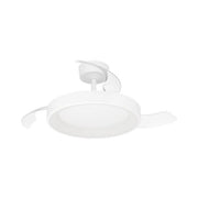 Ventilatore soffitto con luce eglo 35223 torreya white