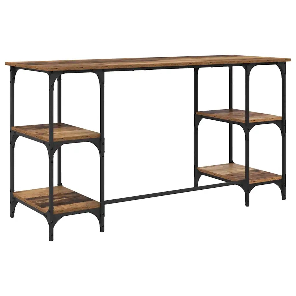 Scrivania Legno vecchio 140 x 50 x 75 cm Legno multistrato