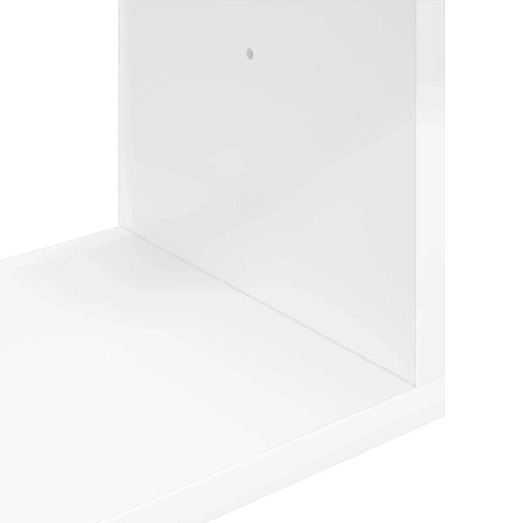 Scaffale da parete Bianco 60 x 11 x 60 cm Legno ingegnerizzato 8012164