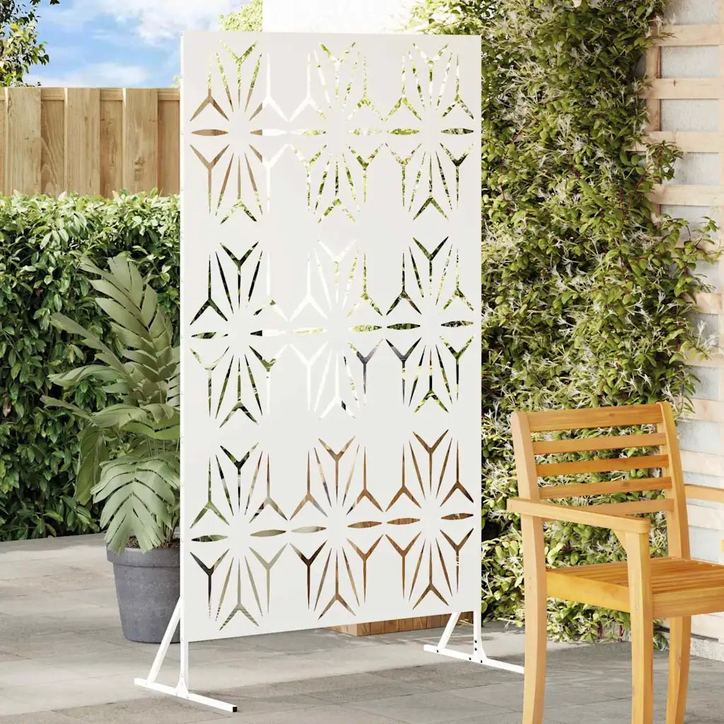 Schermo per Privacy Bianco 100 x 50 x 180 cm Acciaio CFW5647257