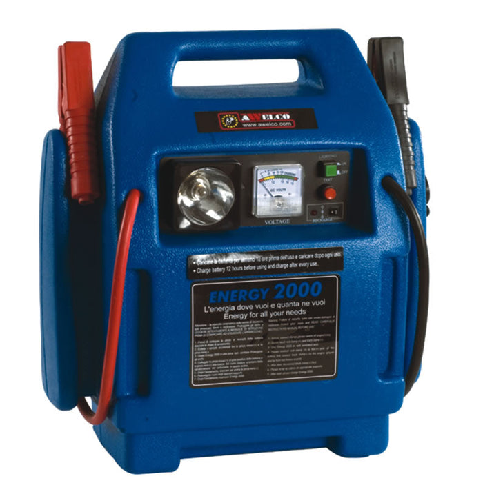 Caricabatteria Avviatore Professionale 12V Awelco Energy 2000