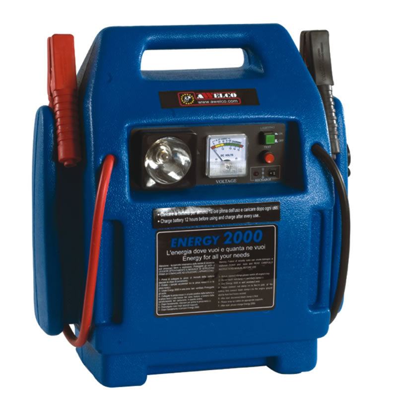 Caricabatteria Avviatore Professionale 12V Awelco Energy 2000
