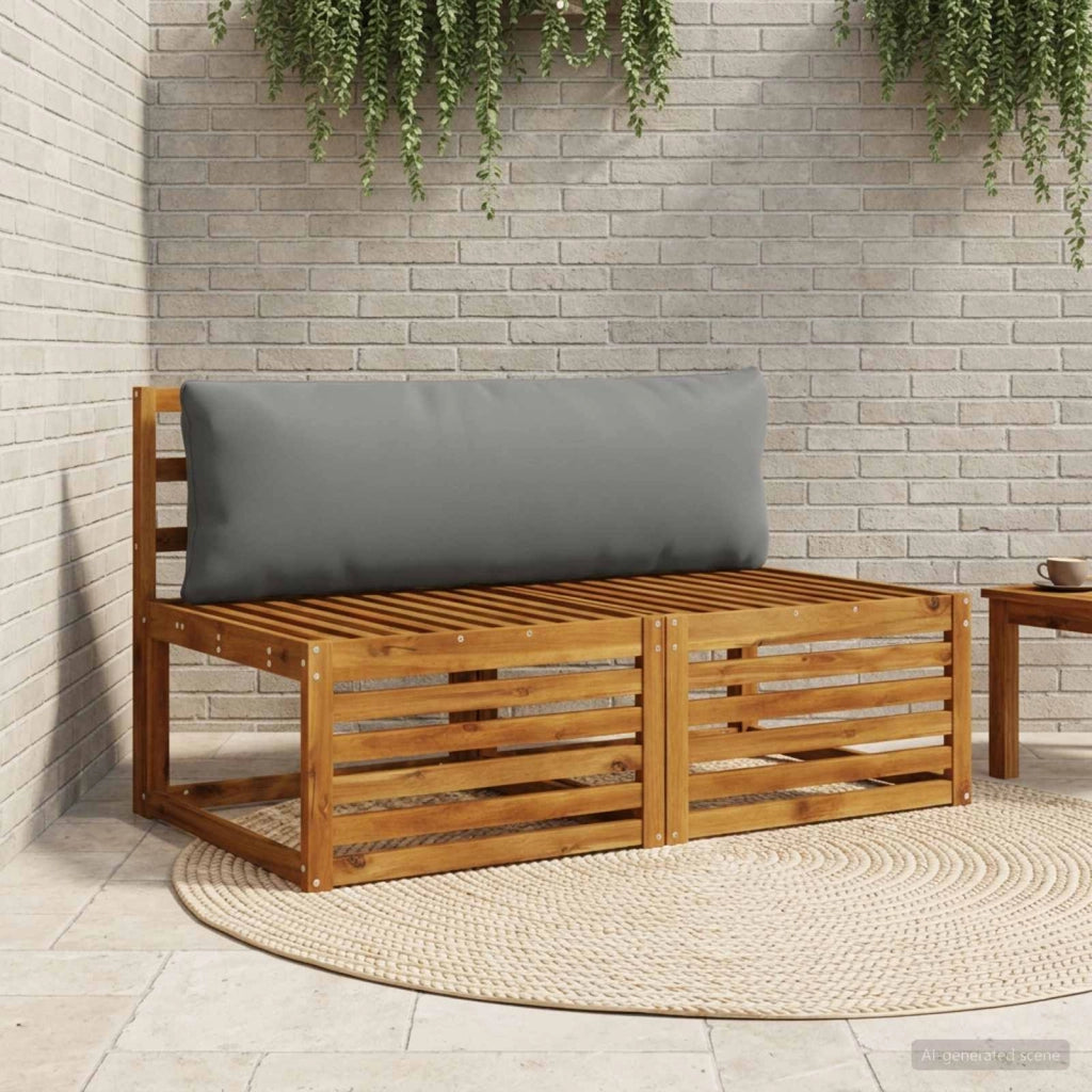 Cuscino per Schiena a 1 Pezzo PUTTEN 100% Poliestere Antracite 947033