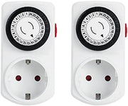 Timer a tempo meccanico per contatori elettrici - programmazione 24 ore per uso domestico