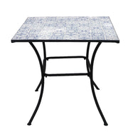 Tavolo mosaico cm.80X80 Azulejos
