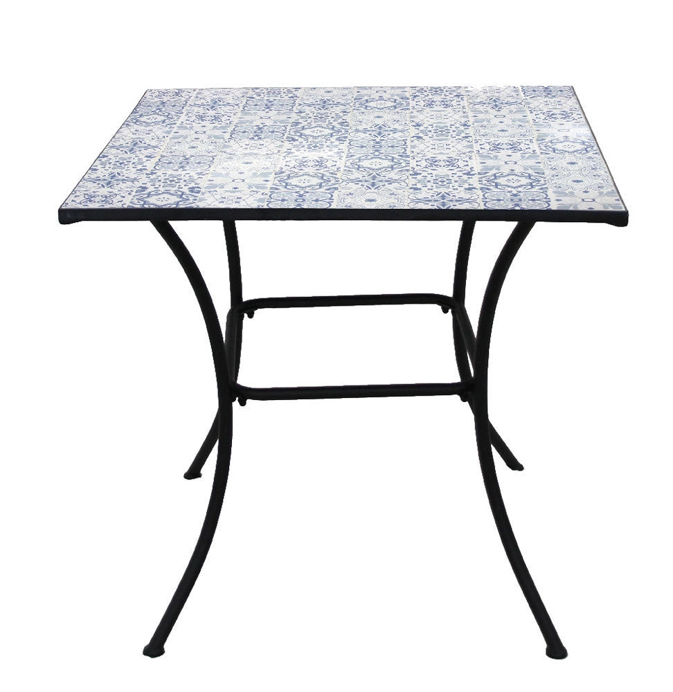 Tavolo mosaico cm.80X80 Azulejos
