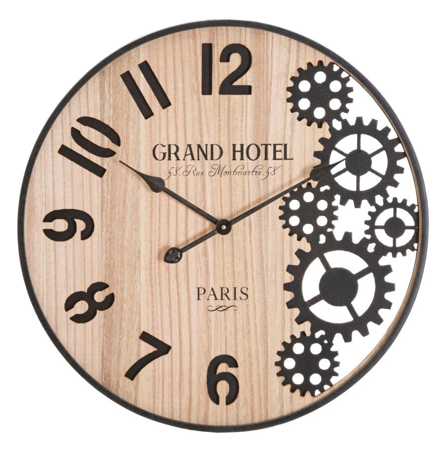 Orologio da Muro Grand Ø 60x4,5 cm in Ferro