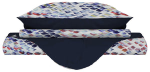 Copripiumino Matrimoniale con Federe Stampato in Microfibra Lena