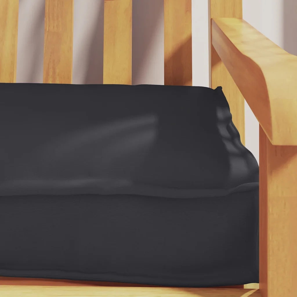 Cuscino per pallet Nero 200 x 40 x 8 cm Tessuto Oxford 42001682