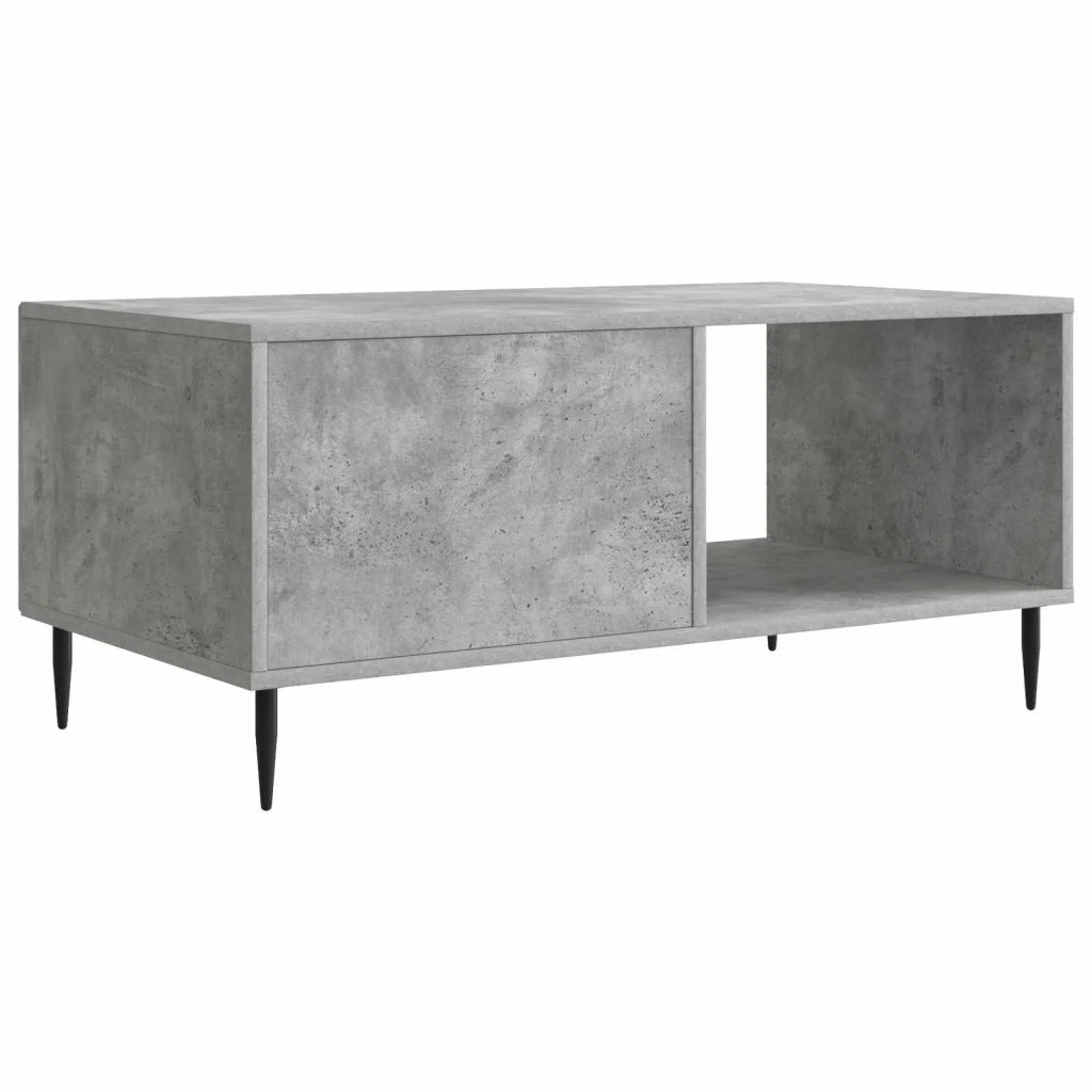 Tavolino da salotto Grigio Cemento 90 x 50 x 40 cm 894958