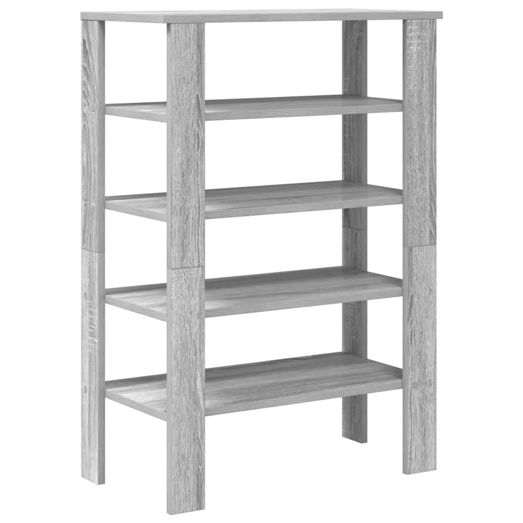 Scarpiera Grigio Sonoma 61x32x87,5 cm in Legno Multistrato 859856