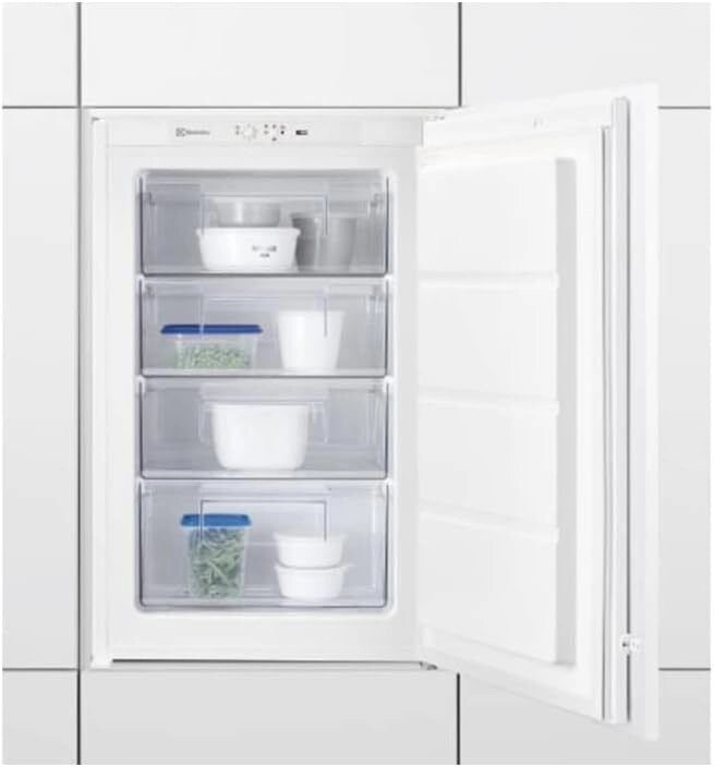 Electrolux LUB3AE88S Serie 600 Congelatore Verticale da Incasso 98 L 87.3 cm Classe E 34 dB Low Frost colore Bianco