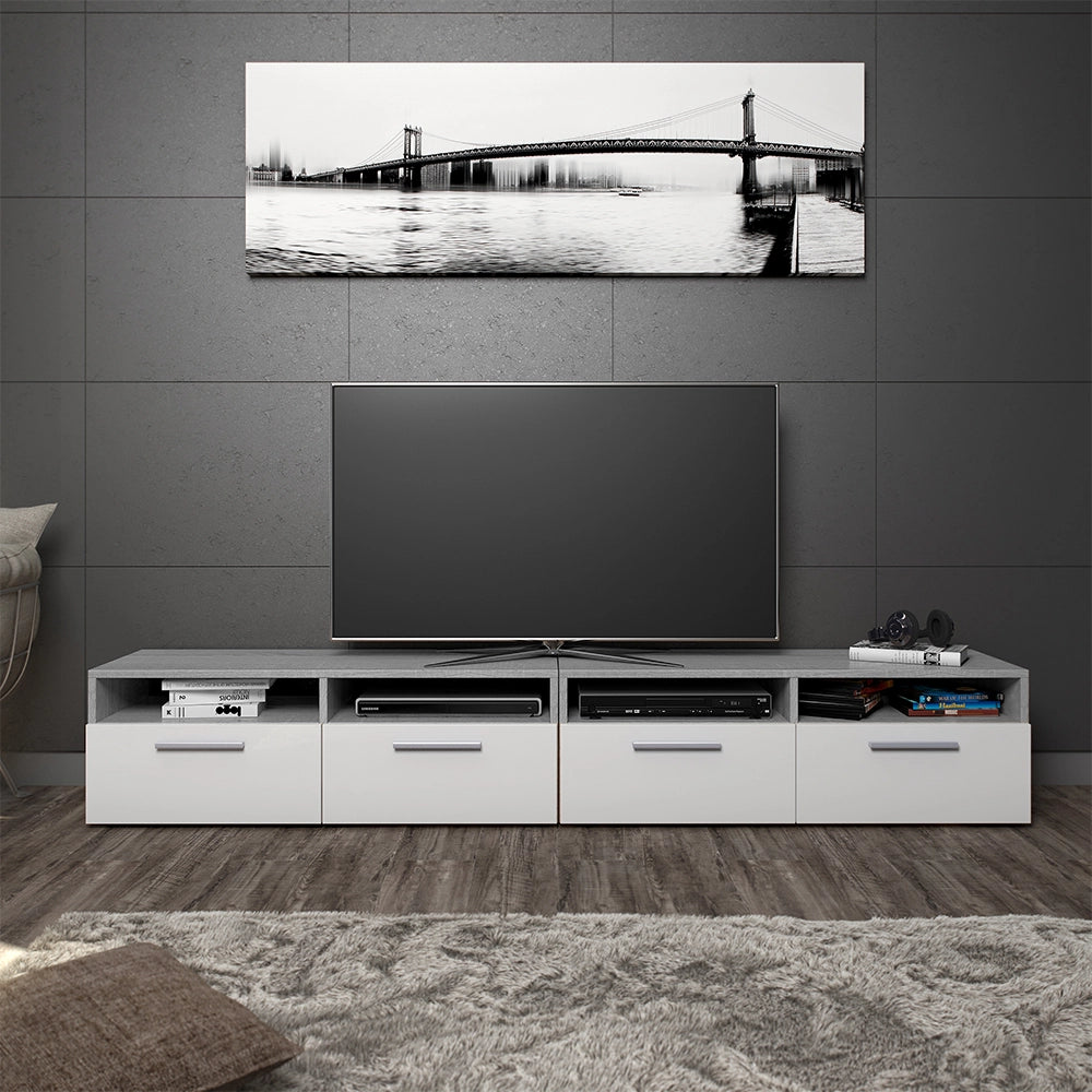 Vicco Mobile tv Calcestruzzo 190 x 38 cm