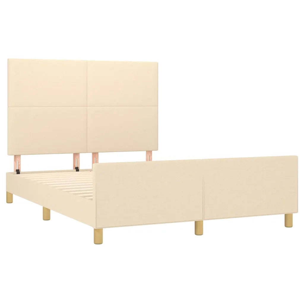Giroletto senza Materasso Crema 140x200 cm in Tessuto 3124900