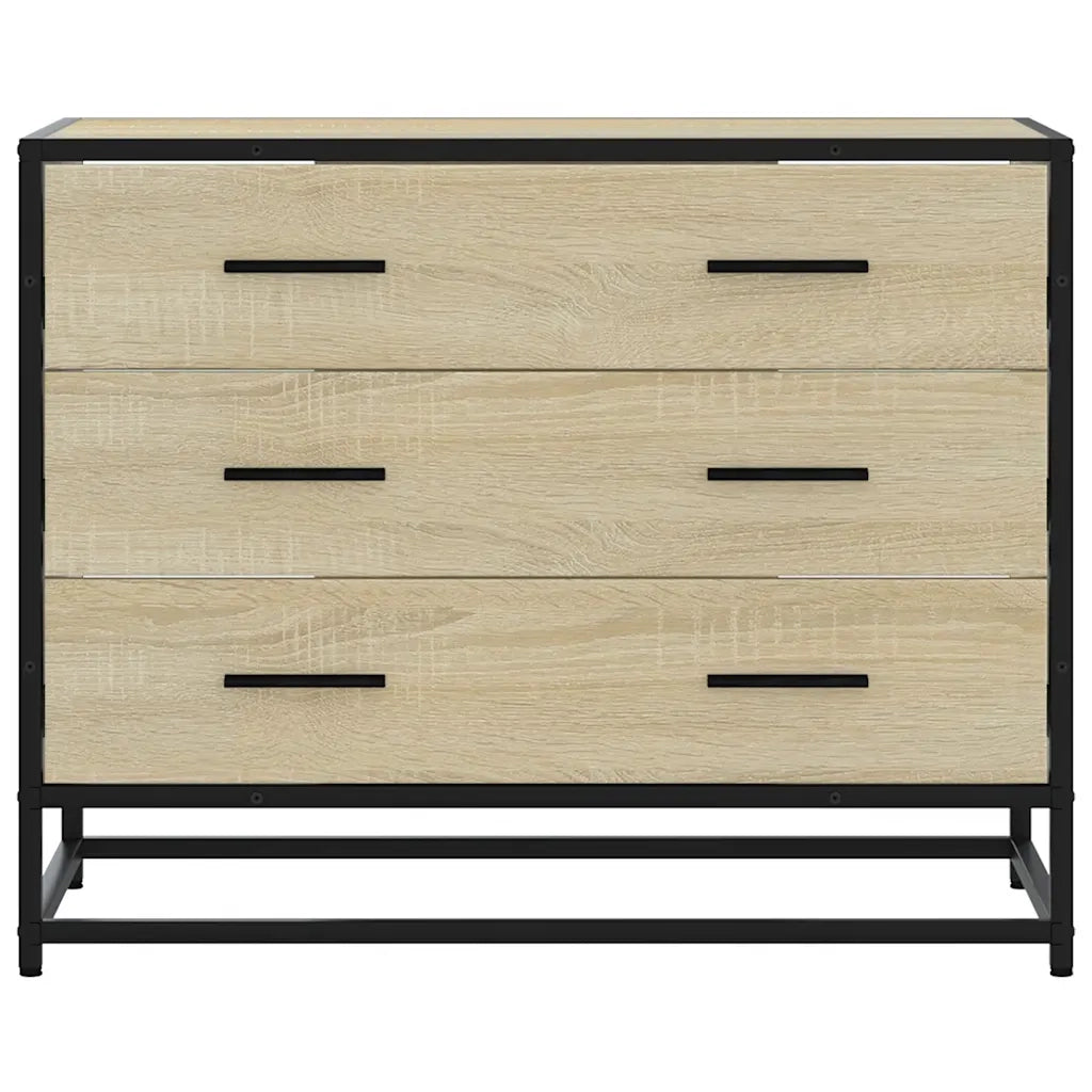 Cassettiera Rovere Sonoma 70x41x56 cm in Legno Multistrato 849075