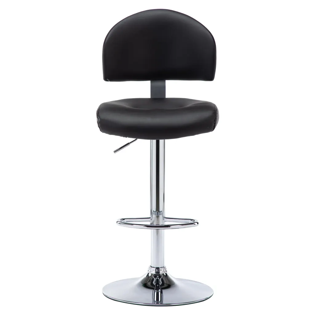 Sgabello da Bar Nero in Similpellecod mxl 70826
