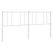 Testiera | Testata di Ricambio in Metallo Bianco 180 cm
