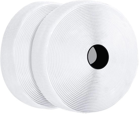 Nastro adesivo self-adesivo doppio lato - Extra resistente e duraturo - Bianco - Soluzioni di fissaggio - Ideale per uso domestico e ufficio