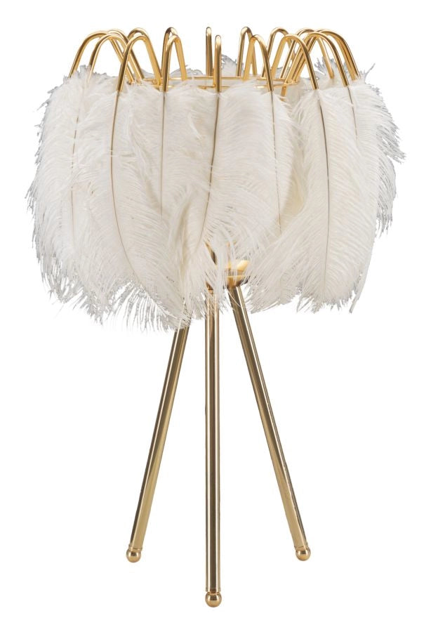 LAMPADA DA TAVOLO FEATHER STAND CM Ø 40X60