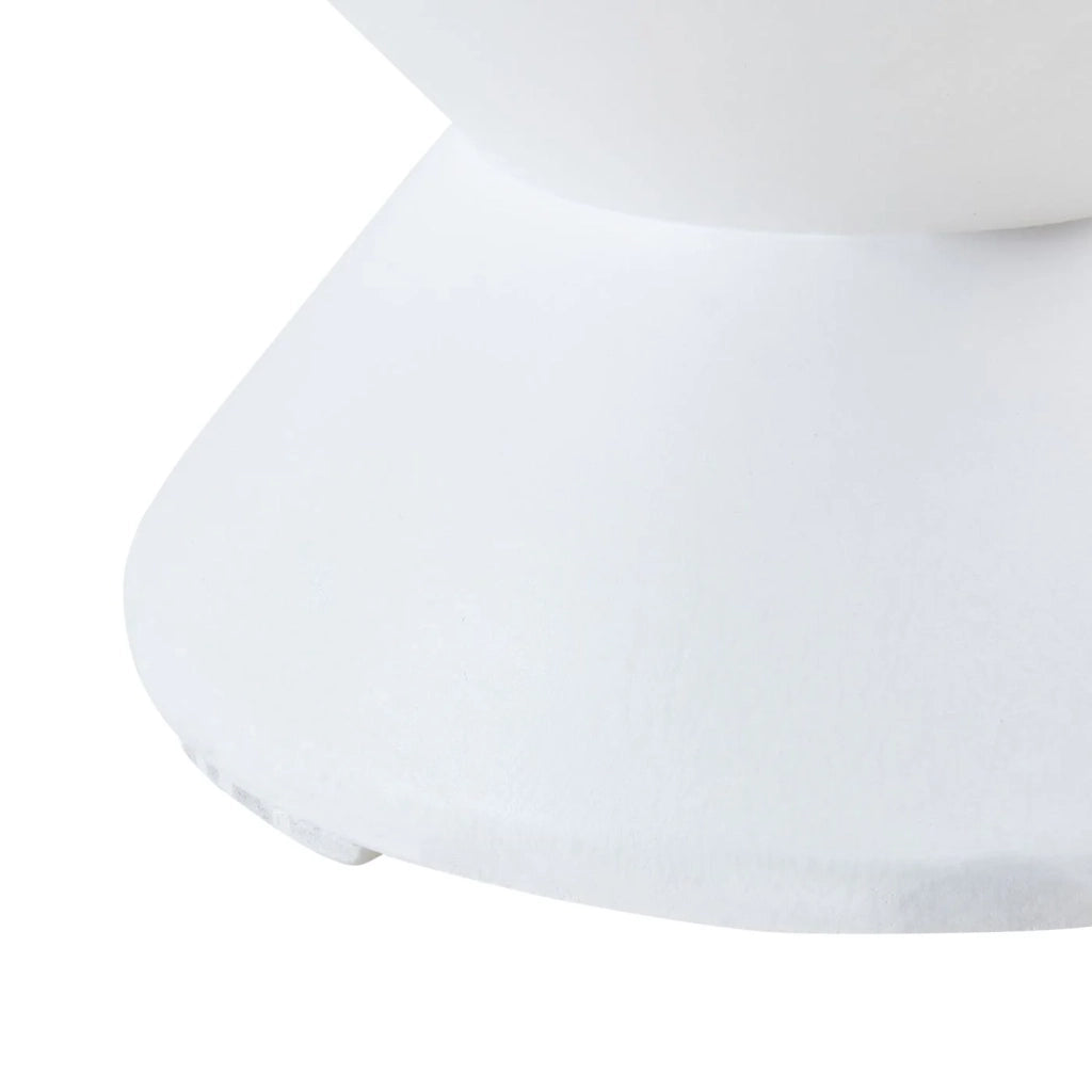 Tavolino laterale 47 x 37 cm bianco 03_0010919