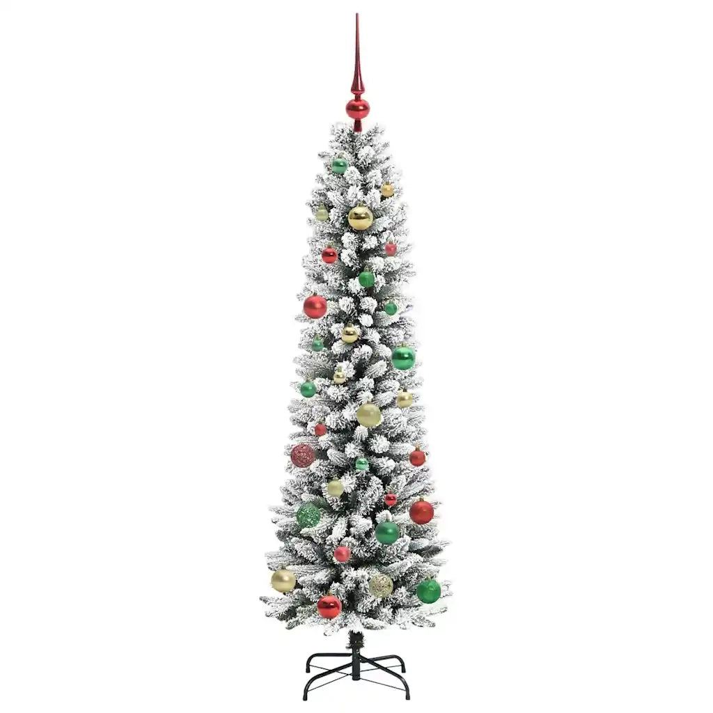 Albero di Natale artificiale con 150 LED Bianco 150 cm