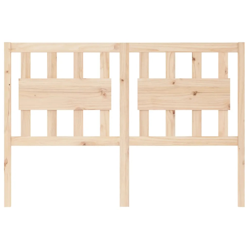 Testiera per Letto-Testata-Testiera Decorativa 140,5x4x100 cm Legno Massello di Pino 186902