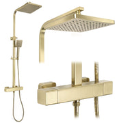 Set Doccia Rea Atrium Brush Gold