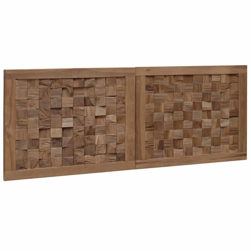 Testiera | Testata Naturale Legno di teak solido