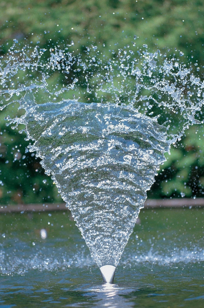 Pompa per Laghetto e Fontane con Gioco d’Acqua a Ventaglio