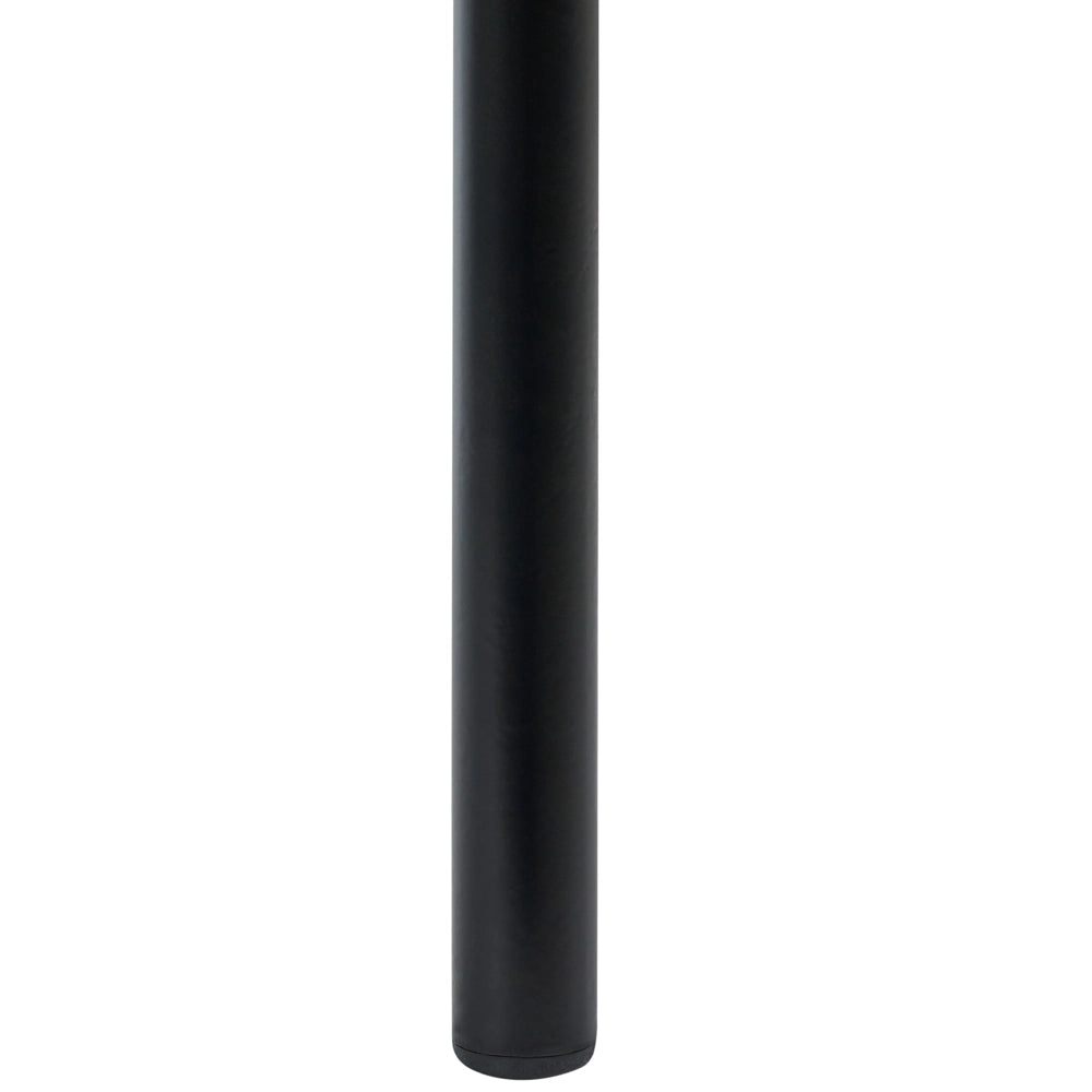 Portavasi in ferro nero, 34 x 34 x 62 cm, per interni, in metallo, stile industriale, per il soggiorno