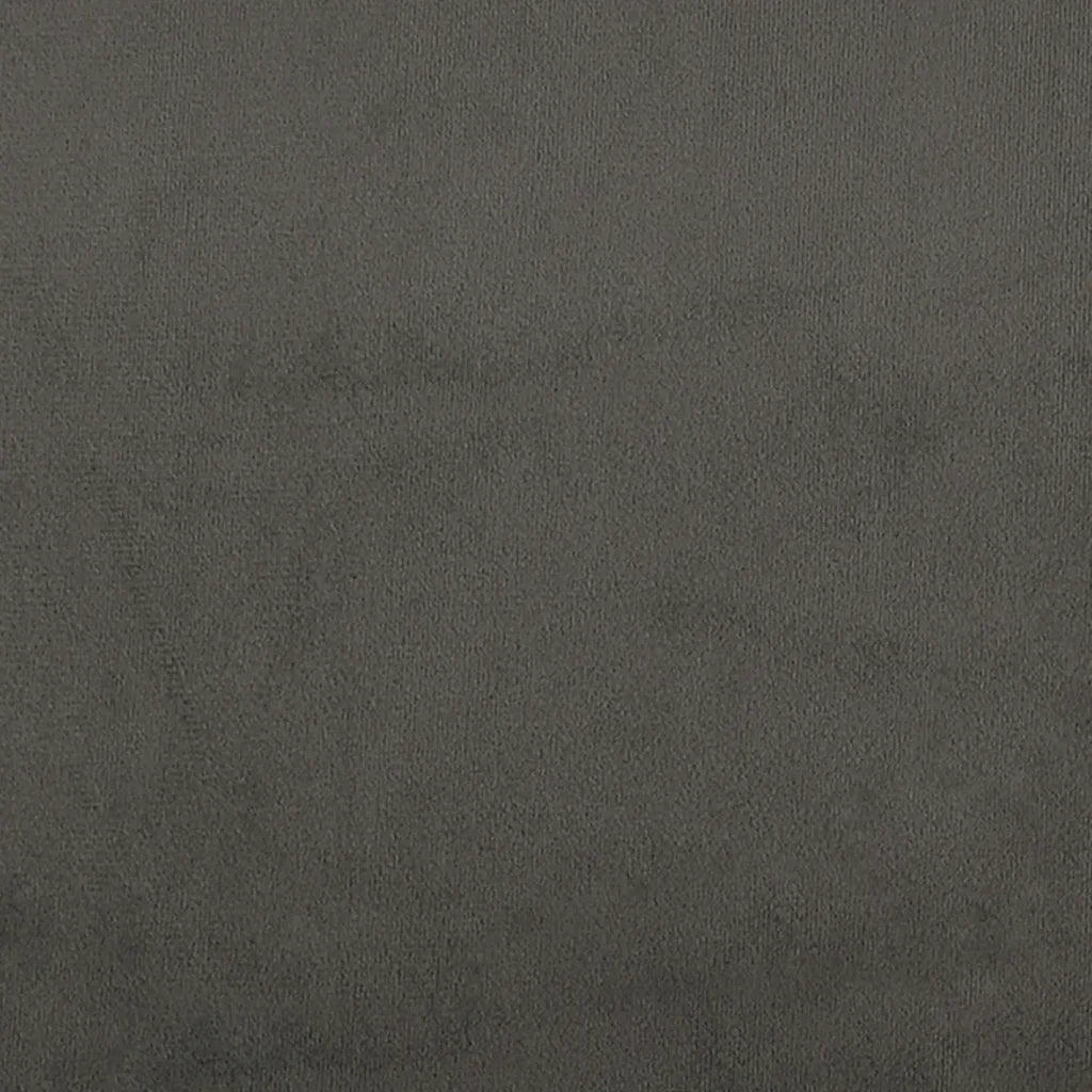 Materasso a Molle-Materasso per letto Grigio Scuro 100x210x20 cm in Velluto