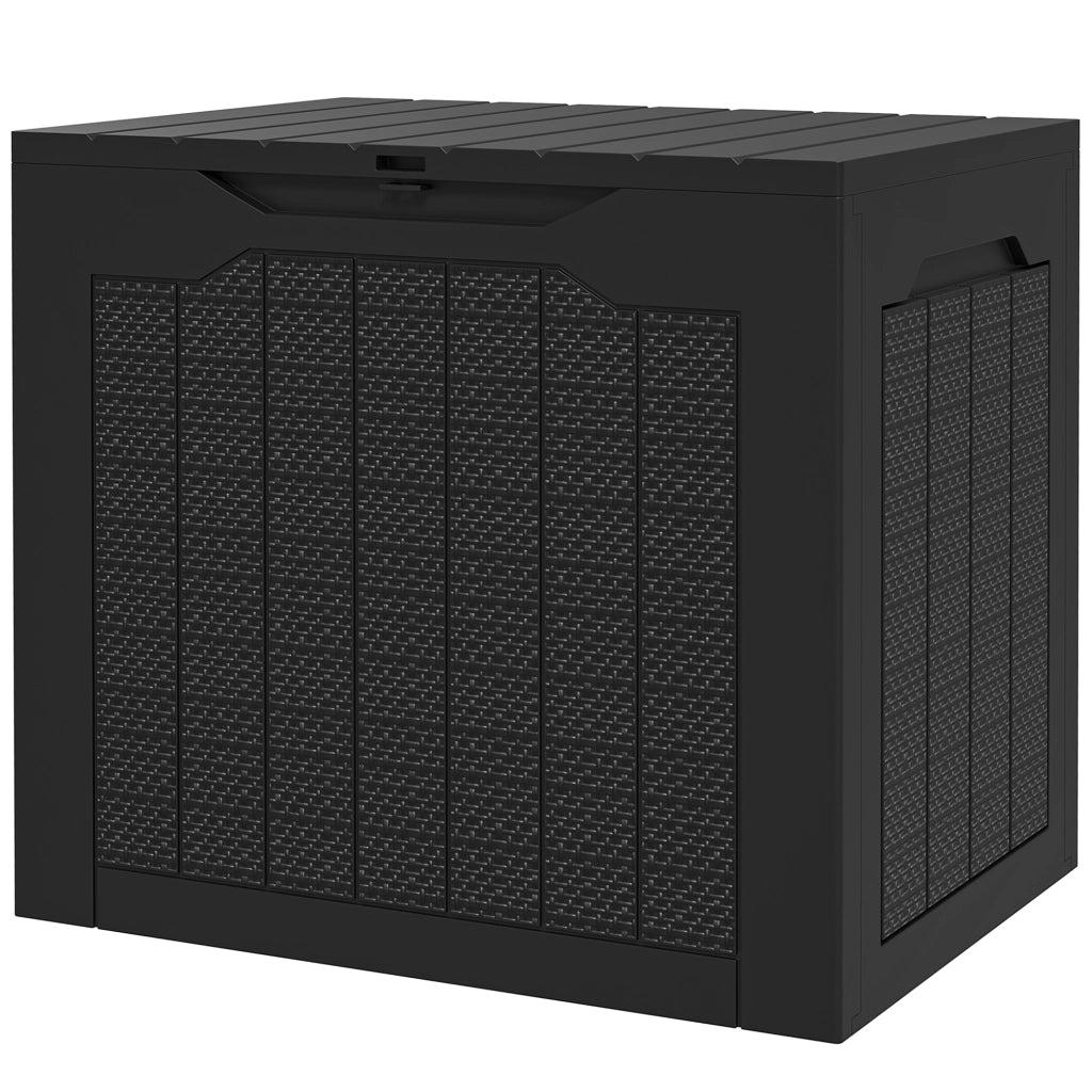 Baule da Giardino ¨C zephmum ¨C Nero 56x41x50 cm Impermeabile