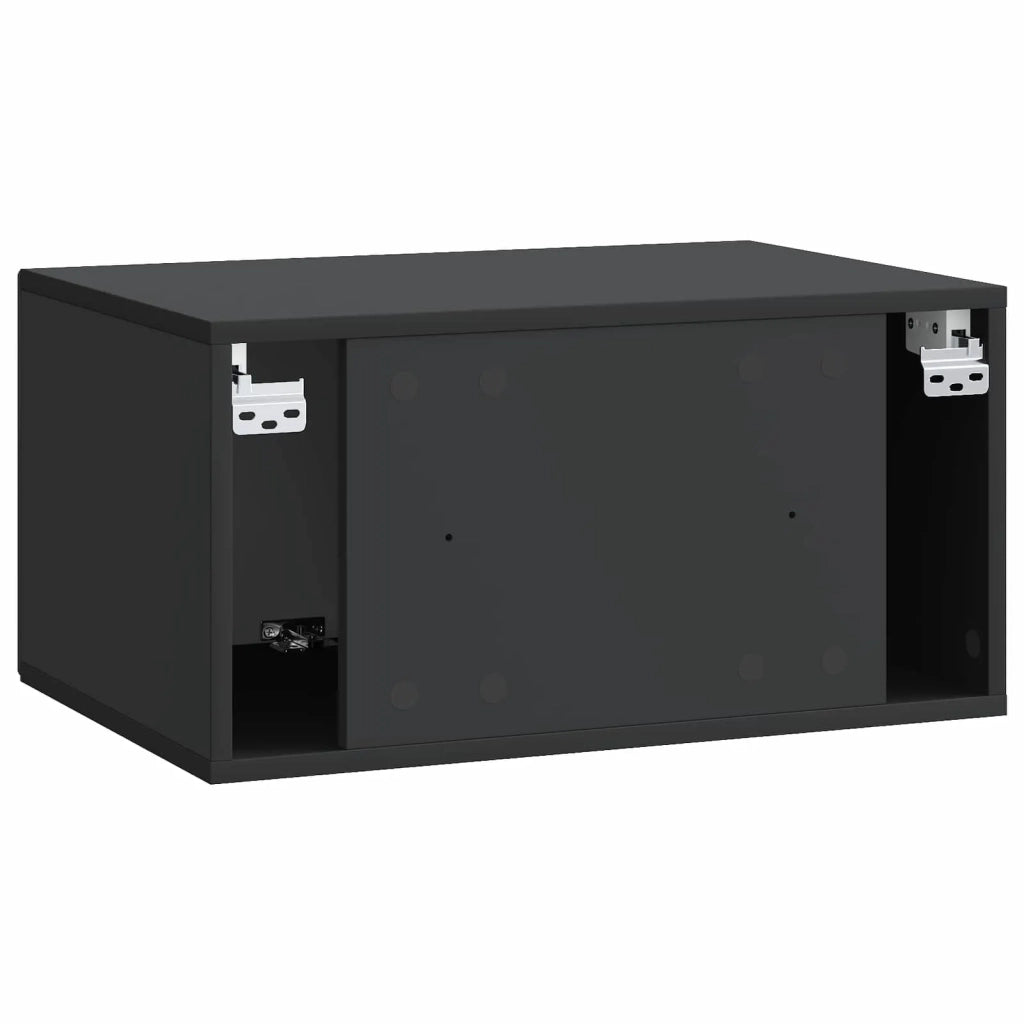 Mobile Porta TV da Muro Nero 59,5 x 41 x 30 cm 898506